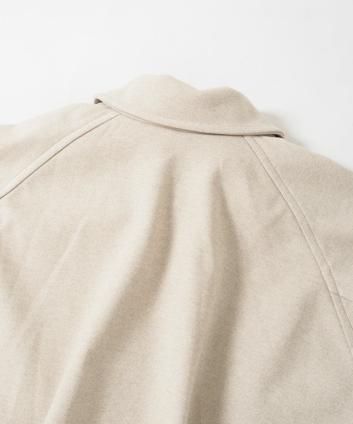 Crisp（クリスプ）の「ロングバルカラーコート（ステンカラーコート・レディース・ダークブラウン/ベージュ・FREE）」の11枚目の写真