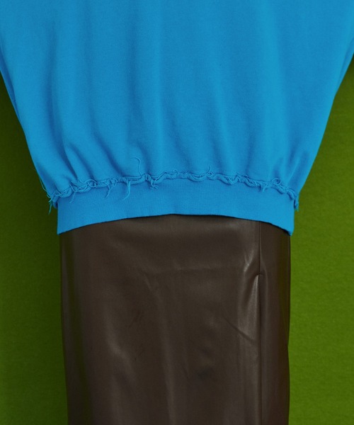 byYOUANCE（バイユアンス）の「アウトリンキングカラースウェット（スウェット・レディース・ブルー/オレンジ/パープル/グリーン/ピンク/グリーン系その他・FREE）」の22枚目の写真