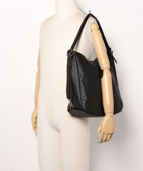 SAC'S BARJean(サックスバージーン)の「【SAC / サック】 3wayリュック(バックパック/リュック・レディース・ブラック/ベージュ/ネイビー/ブルー/キャメル・FREE)」の6枚目の写真