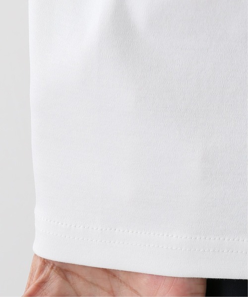 417 EDIFICE（フォーワンセブンエディフィス）の「ライトスムース タートルネックロングスリーブ（Tシャツ/カットソー・メンズ・ホワイト/ブラック/ベージュ/ネイビー・SMALL/MEDIUM/LARGE/X-LARGE）」の10枚目の写真