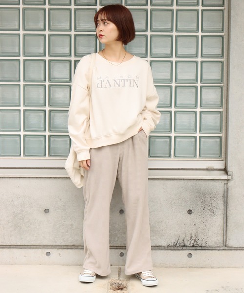 libelle more（リベル モア）の「フリースイージーパンツ（その他パンツ・レディース・カーキ/モカ/ブラック/グレイッシュベージュ・M/L）」の5枚目の写真