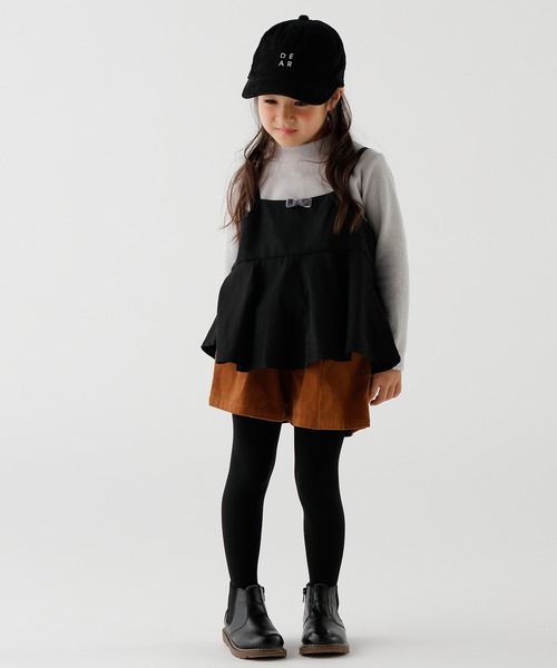 DADWAY(ダッドウェイ)の「リボン付ショートパンツ(その他パンツ・キッズ・コーラル/ブラウン/ネイビー・110cm/80cm/100cm/90cm)」の2枚目の写真