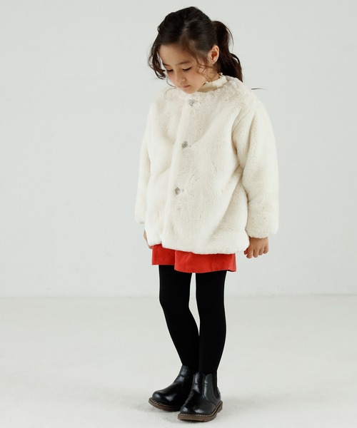 DADWAY(ダッドウェイ)の「リボン付ショートパンツ(その他パンツ・キッズ・コーラル/ブラウン/ネイビー・110cm/80cm/100cm/90cm)」の9枚目の写真
