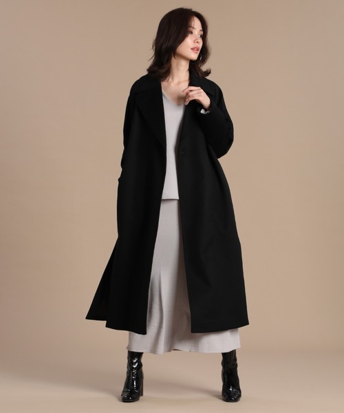 INED(イネド)の「《STORYコラボ》 ホールガーメント(R)Vネックニット【セットアップ対応】(ニット/セーター・レディース・グレー/ピンク/モカ・9号)」の17枚目の写真