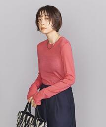 BEAUTY&YOUTH UNITED ARROWS | BY ウールフライス クルーネックプルオーバー -ウォッシャブル-(Tシャツ/カットソー)