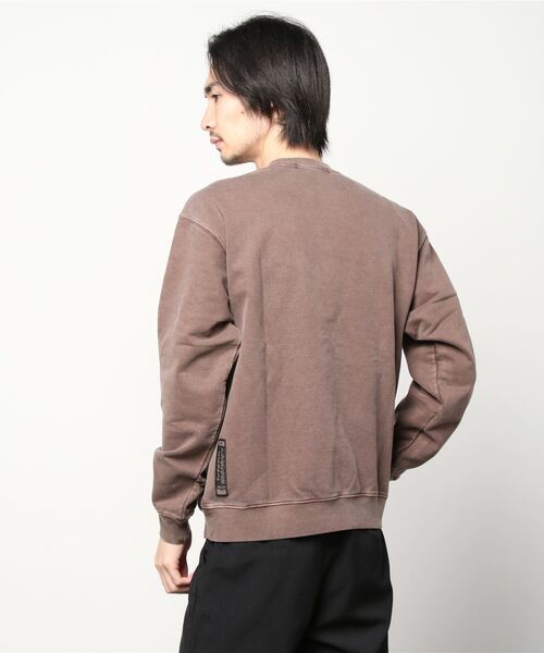 LMCの「LMC OVERDYED PEACE STANDARD SWEARSHIRTS(スウェット・メンズ・ブラック/ブラウン・S/M/L/XL)」の8枚目の写真