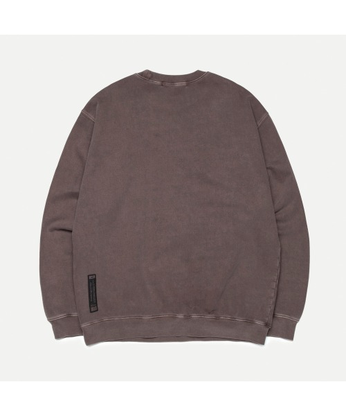 LMCの「LMC OVERDYED PEACE STANDARD SWEARSHIRTS(スウェット・メンズ・ブラック/ブラウン・S/M/L/XL)」の4枚目の写真