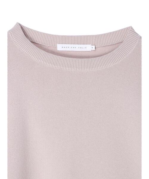 AMERICAN HOLIC(アメリカンホリック)の「SET コクーンニットプルオーバー+フレアスカート(ニット/セーター・レディース・ライトグレー/ダークネイビー・M/L)」の19枚目の写真