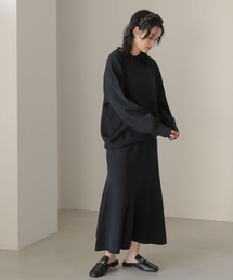 AMERICAN HOLIC | SET コクーンニットプルオーバー+フレアスカート(ニット/セーター)