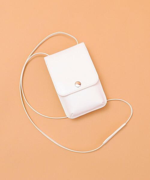 coen(コーエン)の「マルチミニショルダーバッグ(ショルダーバッグ・レディース・ブラック/オフホワイト・FREE)」の1枚目の写真