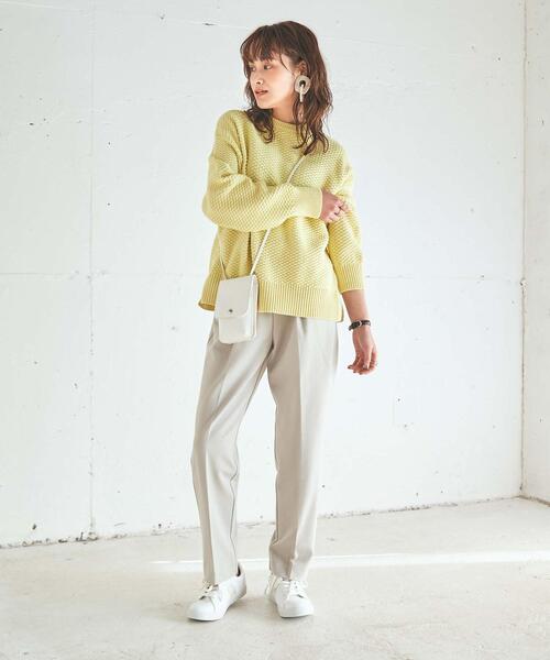 coen(コーエン)の「マルチミニショルダーバッグ(ショルダーバッグ・レディース・ブラック/オフホワイト・FREE)」の4枚目の写真