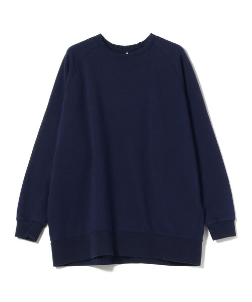 Ray BEAMS(レイビームス)の「PENNEY'S × Ray BEAMS / 別注 バックオープン スウェット(スウェット・レディース・ネイビー/オフホワイト・ONE SIZE)」の18枚目の写真