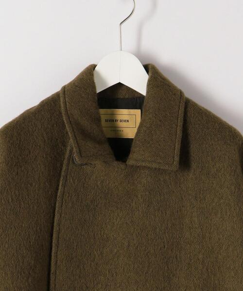 Steven Alan（スティーブンアラン）の「＜SEVEN BY SEVEN＞ DOUBLE CHESTER COTA/コート（チェスターコート・メンズ・オリーブ・S/M）」の3枚目の写真
