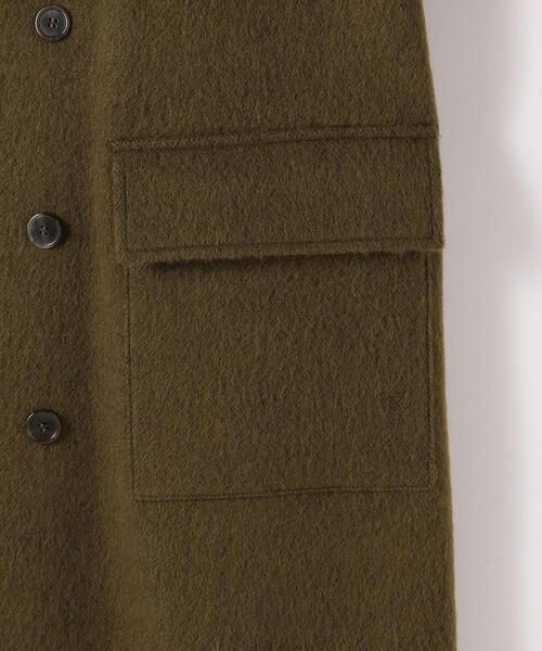 Steven Alan（スティーブンアラン）の「＜SEVEN BY SEVEN＞ DOUBLE CHESTER COTA/コート（チェスターコート・メンズ・オリーブ・S/M）」の8枚目の写真