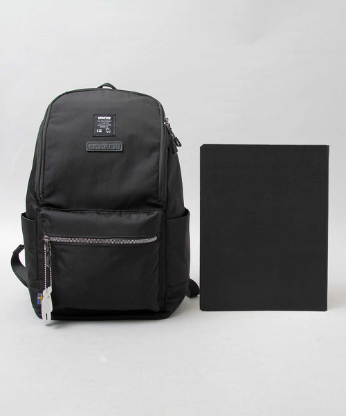 moz（モズ）の「moz / モズ / シワ加工ナイロン / DAILYシリーズ / バックパック / リュック / 大きめ / 大容量 / ZZNL-06（バックパック/リュック・レディース・ブラック・FREE）」の19枚目の写真