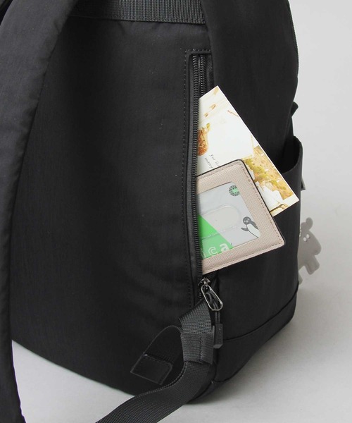 moz（モズ）の「moz / モズ / シワ加工ナイロン / DAILYシリーズ / バックパック / リュック / 大きめ / 大容量 / ZZNL-06（バックパック/リュック・レディース・ブラック・FREE）」の20枚目の写真