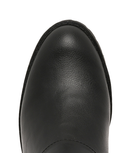 Heather（ヘザー）の「エンジニアショートブーツ  557894（ブーツ・レディース・ブラック/ベージュ・MEDIUM/LARGE）」の6枚目の写真