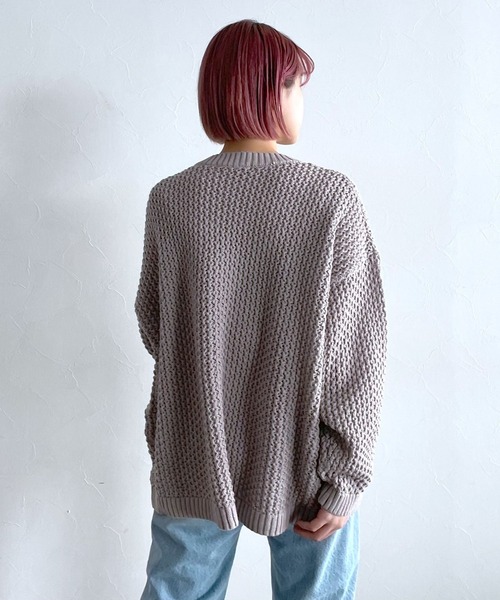 PAGEBOY（ページボーイ）の「リングアミルーズニット（ニット/セーター・レディース・ブラック/オフホワイト/ブルー/ベージュ系その他・FREE）」の22枚目の写真