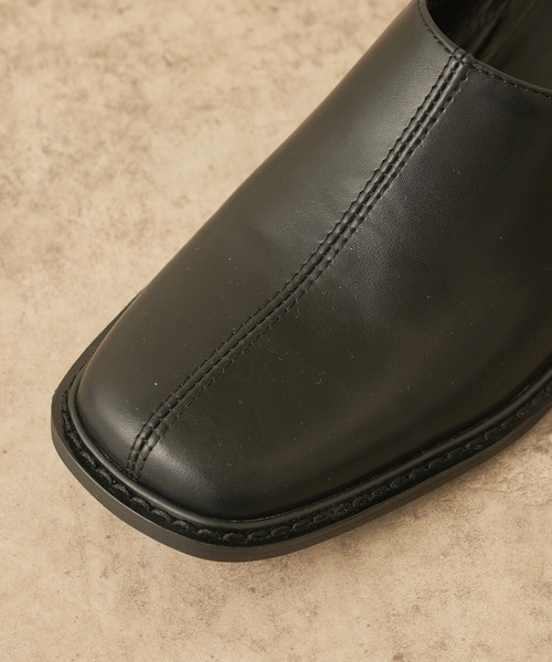 Lui's(ルイス)の「センターステッチ2WAYシューズ(パンプス・レディース・ブラック・23.5cm/24.5cm)」の8枚目の写真