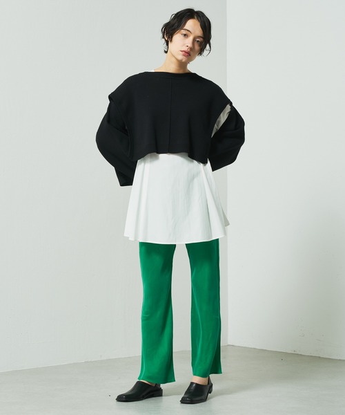 Lui's(ルイス)の「センターステッチ2WAYシューズ(パンプス・レディース・ブラック・23.5cm/24.5cm)」の10枚目の写真