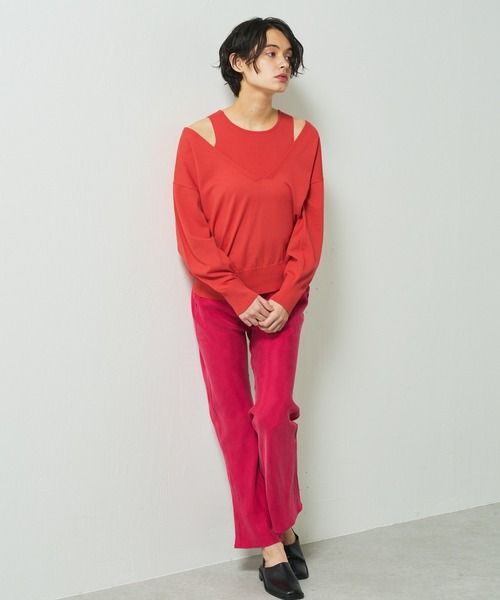 Lui's(ルイス)の「センターステッチ2WAYシューズ(パンプス・レディース・ブラック・23.5cm/24.5cm)」の12枚目の写真