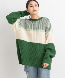 KBF | マルチボーダーニット(ニット/セーター)