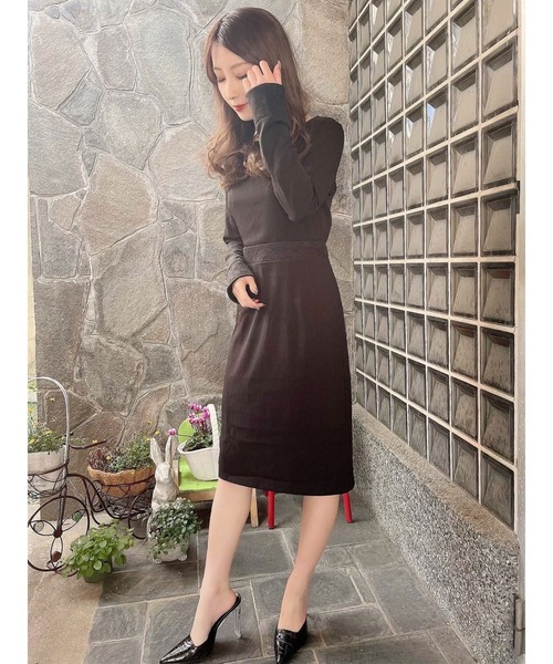 セール レース付き切り替えワンピース ワンピース Duras デュラス のファッション通販 Zozotown