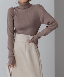 COLONY 2139 | ウォッシャブルニット(リブタートル)(ニット/セーター)