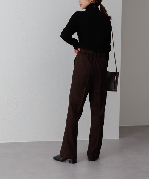 COLONY 2139（コロニートゥーワンスリーナイン）の「ウォッシャブルニット(リブタートル)（ニット/セーター・レディース・チャコールグレー/ブラック/ベージュ/グリーン・FREE）」の14枚目の写真