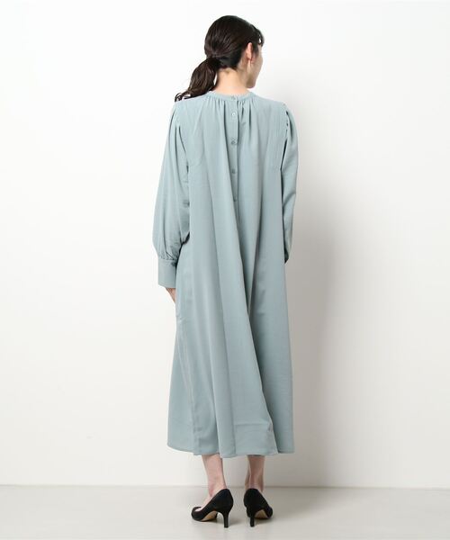 Fashion Letter(ファッションレター)の「ボリュームスリーブロングシャツワンピース(シャツワンピース・レディース・ブルー/グリーン/グレイッシュベージュ・M)」の19枚目の写真