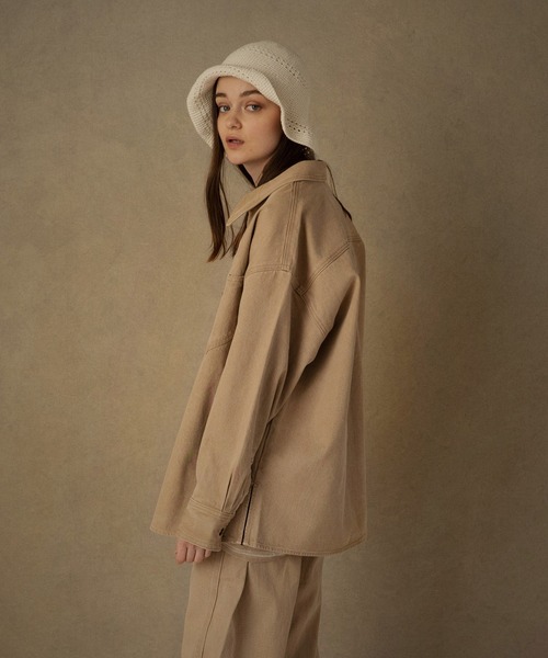 Levi's（リーバイス）の「Levi's(R) RED ユーティリティシャツ WANDERING TIME（シャツ/ブラウス・レディース・マルチ・S/XS/M）」の5枚目の写真