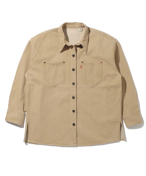 Levi's（リーバイス）の「Levi's(R) RED ユーティリティシャツ WANDERING TIME（シャツ/ブラウス・レディース・マルチ・S/XS/M）」の13枚目の写真
