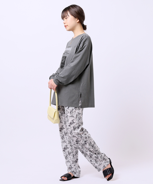 JOINT WORKS(ジョイントワークス)の「J-DRAMAロングスリーブ Tシャツ(Tシャツ/カットソー・レディース・ホワイト/ライトグレー/ピンク・FREE)」の16枚目の写真