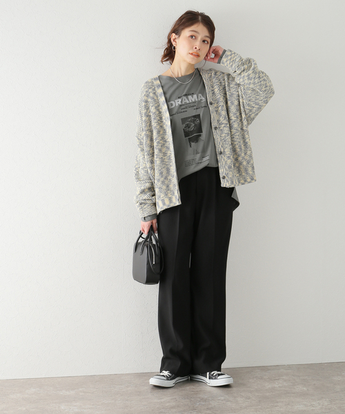 JOINT WORKS(ジョイントワークス)の「J-DRAMAロングスリーブ Tシャツ(Tシャツ/カットソー・レディース・ホワイト/ライトグレー/ピンク・FREE)」の22枚目の写真