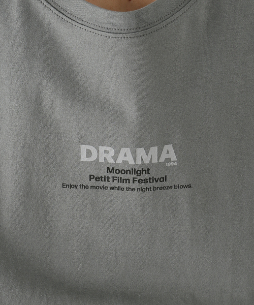 JOINT WORKS(ジョイントワークス)の「J-DRAMAロングスリーブ Tシャツ(Tシャツ/カットソー・レディース・ホワイト/ライトグレー/ピンク・FREE)」の7枚目の写真