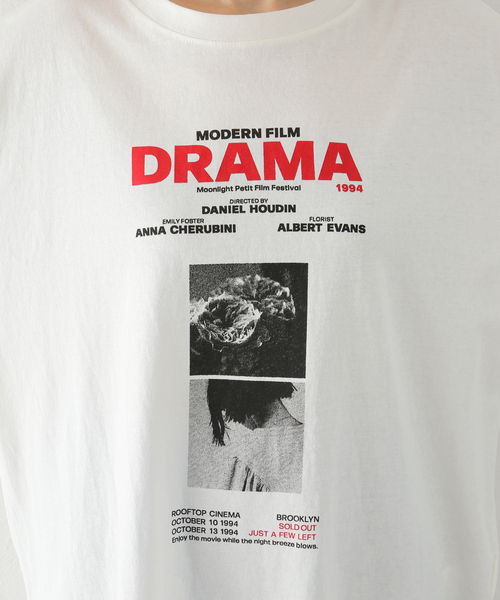 JOINT WORKS(ジョイントワークス)の「J-DRAMAロングスリーブ Tシャツ(Tシャツ/カットソー・レディース・ホワイト/ライトグレー/ピンク・FREE)」の8枚目の写真