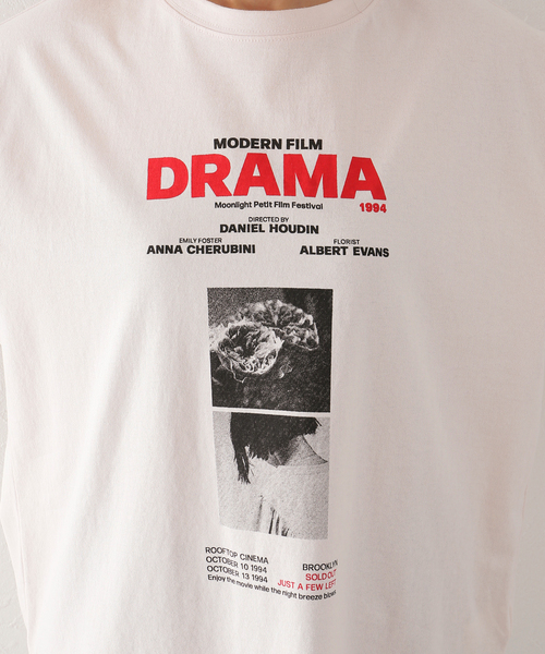 JOINT WORKS(ジョイントワークス)の「J-DRAMAロングスリーブ Tシャツ(Tシャツ/カットソー・レディース・ホワイト/ライトグレー/ピンク・FREE)」の10枚目の写真