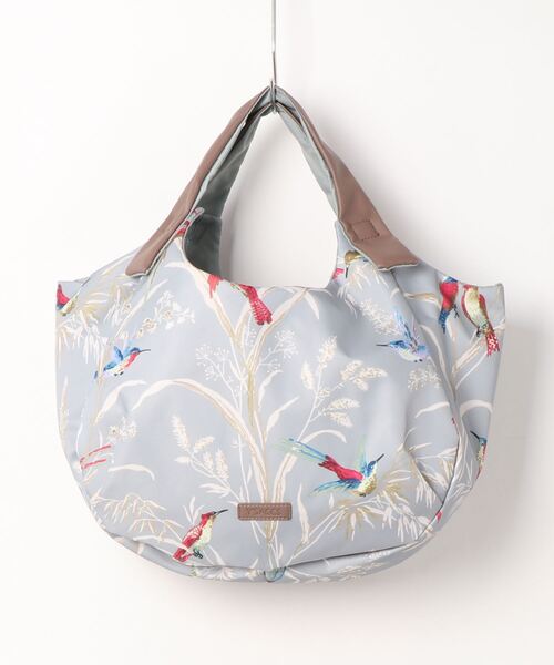 バードプリントバルーントート Mサイズ