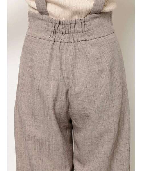 RESEXXY（リゼクシー）の「サスペンダー付ワイドパンツ（その他パンツ・レディース・ブラック/ベージュ/ピンク・FREE）」の12枚目の写真