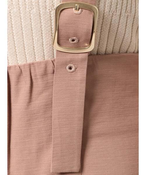 RESEXXY（リゼクシー）の「サスペンダー付ワイドパンツ（その他パンツ・レディース・ブラック/ベージュ/ピンク・FREE）」の8枚目の写真