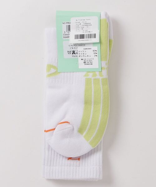 ARIES(アリーズ)の「ARIES No Problemo Socks SSAR00043(ソックス/靴下・レディース・ブラック/ホワイト・M-L)」の7枚目の写真
