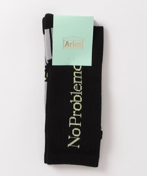 ARIES(アリーズ)の「ARIES No Problemo Socks SSAR00043(ソックス/靴下・レディース・ブラック/ホワイト・M-L)」の8枚目の写真