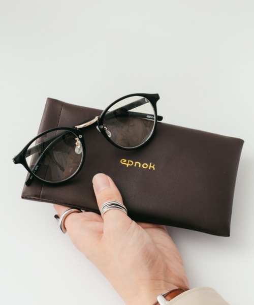 epnok(エプノック)の「アソートグラス(メガネ・メンズ・クリア/ブラック/シルバー/ブラウン/ブラック系2・FREE)」の2枚目の写真