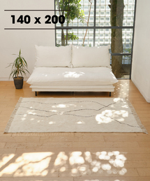 journal standard Furniture （ジャーナルスタンダードファニチャー）の「SAFI RUG 140x200　サフィラグ（ラグ/マット）」