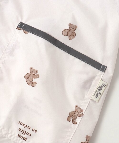 apres les cours（アプレレクール）の「BOY'Sランドコート(くまモチーフ柄・虹柄)（レインコート/ポンチョ・キッズ・ベージュ/アイボリー・110/120/130/100）」の12枚目の写真