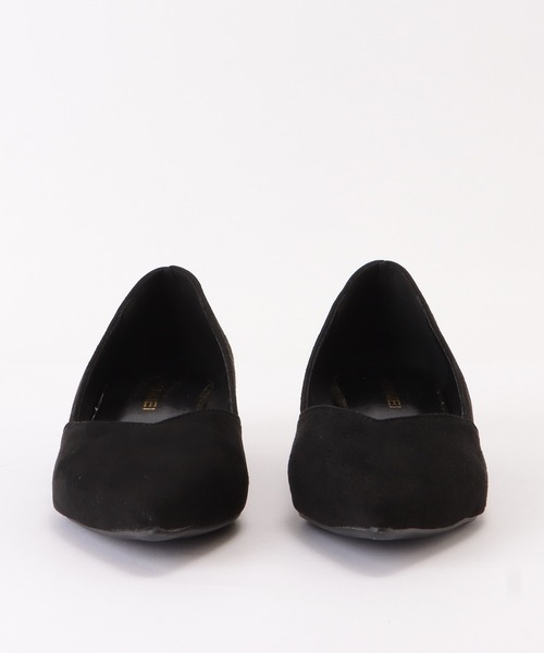 Lace Ladies（レースレディース）の「パールヒールポインテッドローヒールパンプス（パンプス・レディース・ブラック/ピンク/アイボリー・23/24/22.5/24.5/23.5）」の9枚目の写真