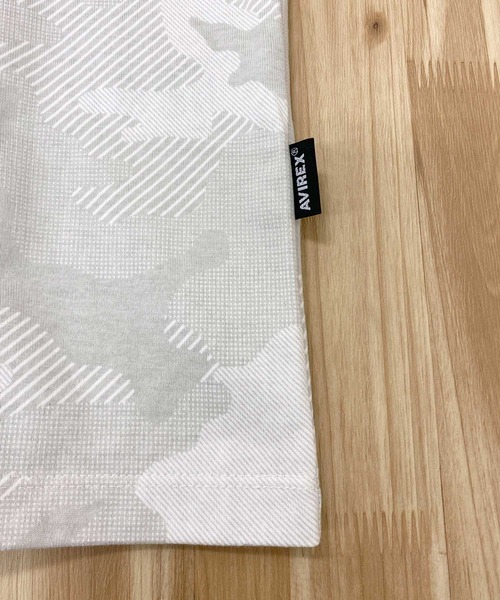 AVIREX（アヴィレックス）の「半袖ファティーグ Tシャツ（Tシャツ/カットソー・メンズ・ホワイト/ブラック系その他/ネイビー/オリーブ/ブラック/ホワイト系その他・L/M/XXL/XL）」の11枚目の写真