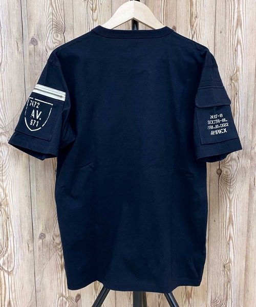 AVIREX アヴィレックス 半袖 ファティーグ Tシャツ 綿100% AVIREX アヴィレックス 半袖 ファティーグ Tシャツ 綿100
