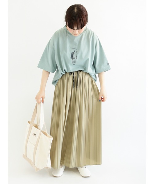 Samansa Mos2(サマンサ モスモス)の「【MEI×Samansa Mos2】キャンバストートバッグ(トートバッグ・レディース・ブラック/ベージュ・フリ-)」の6枚目の写真