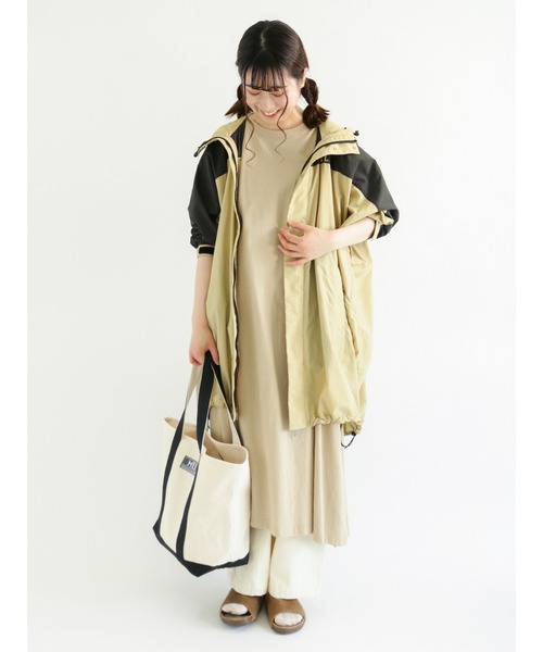 Samansa Mos2(サマンサ モスモス)の「【MEI×Samansa Mos2】キャンバストートバッグ(トートバッグ・レディース・ブラック/ベージュ・フリ-)」の5枚目の写真